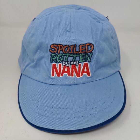 New Vibe Headwear Baby Hat Blue Stretchy Embroidered Logo Cotton - Picture 2 of 7